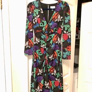TopShop fitted 3/4 length dress w/ sleeves